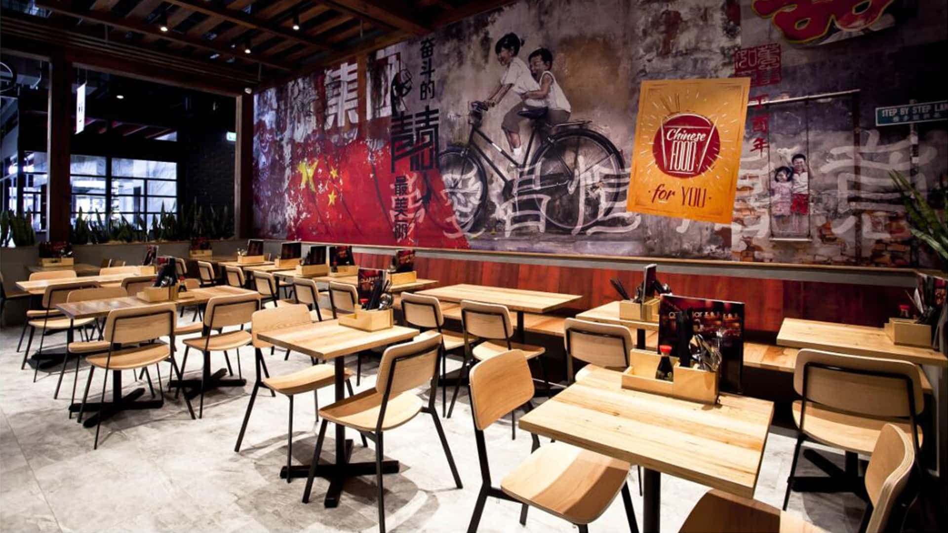 705-H45-STW China Bar Muebles para restaurante