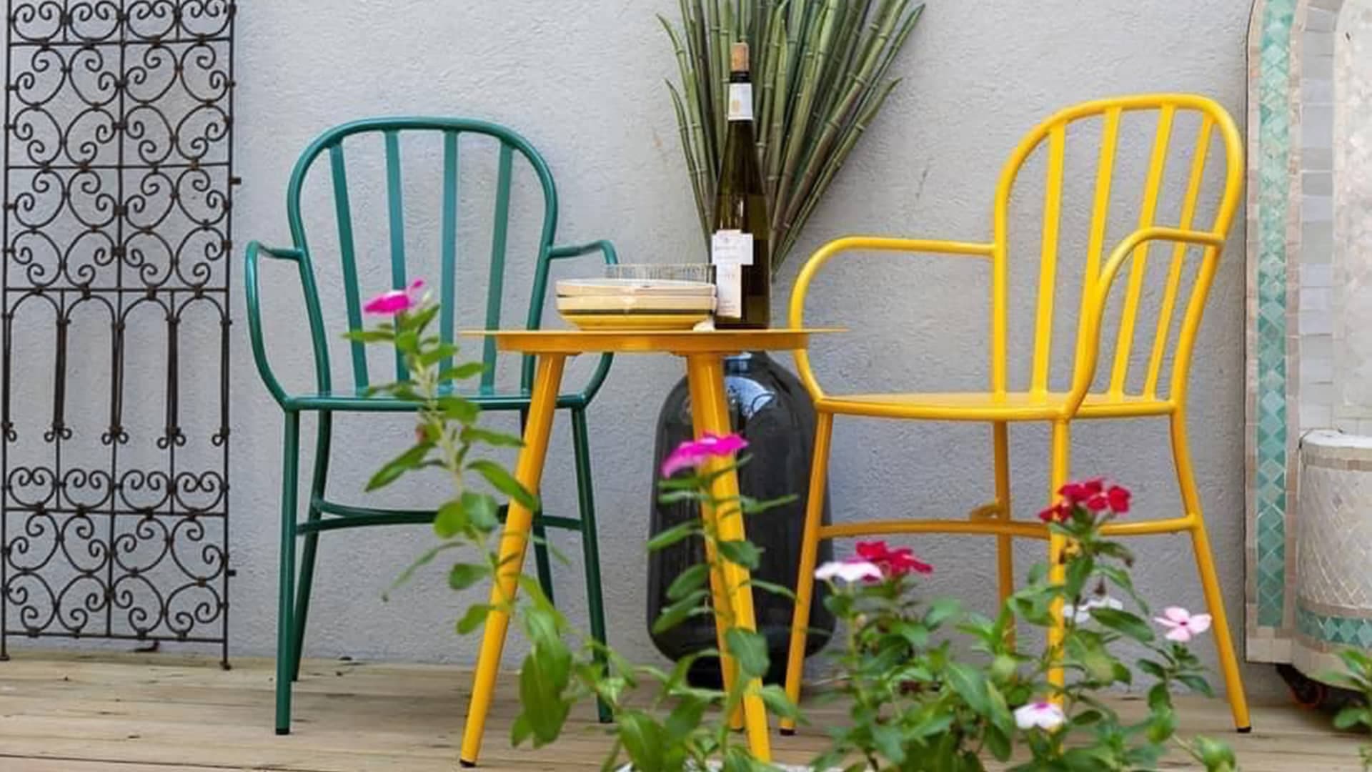 763-H45-ALU Wasserdichtes Gartenset für Zuhause