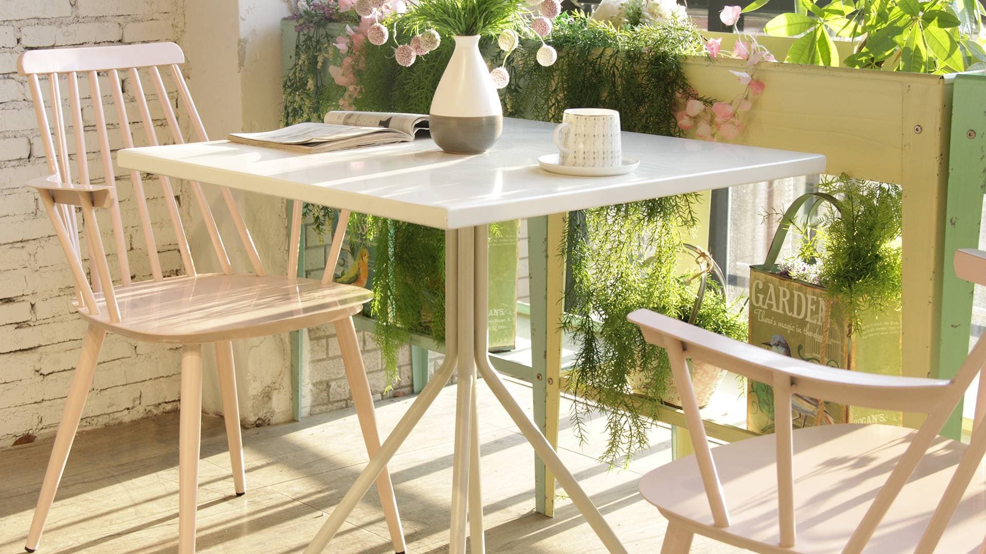 Luxury Modern Outdoor & Indoor Restaurant Coffee Table 810DT-ALU-SQ70
