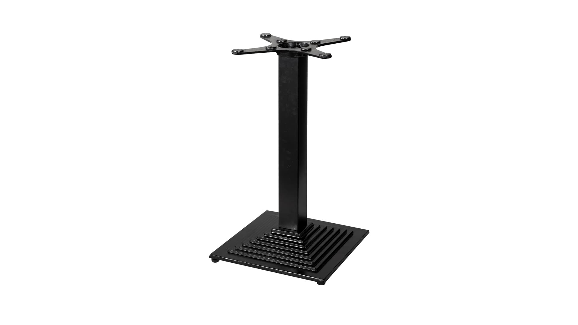 Matt Black Industrial Style Standard French Design Table Leg TBIR-06