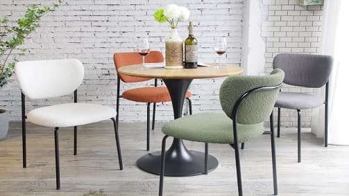 NEW ARRIVAL: A Trendy & Contemporary Boucle Chair 899